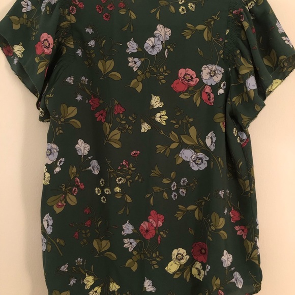 NWT Ann Taylor Floral Top - Picture 6 of 6